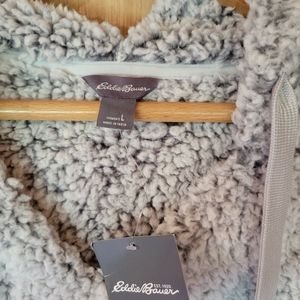 NWT  Eddie Bauer teddy bear hoodie